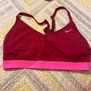 Large Nike Sports bra with removable padding